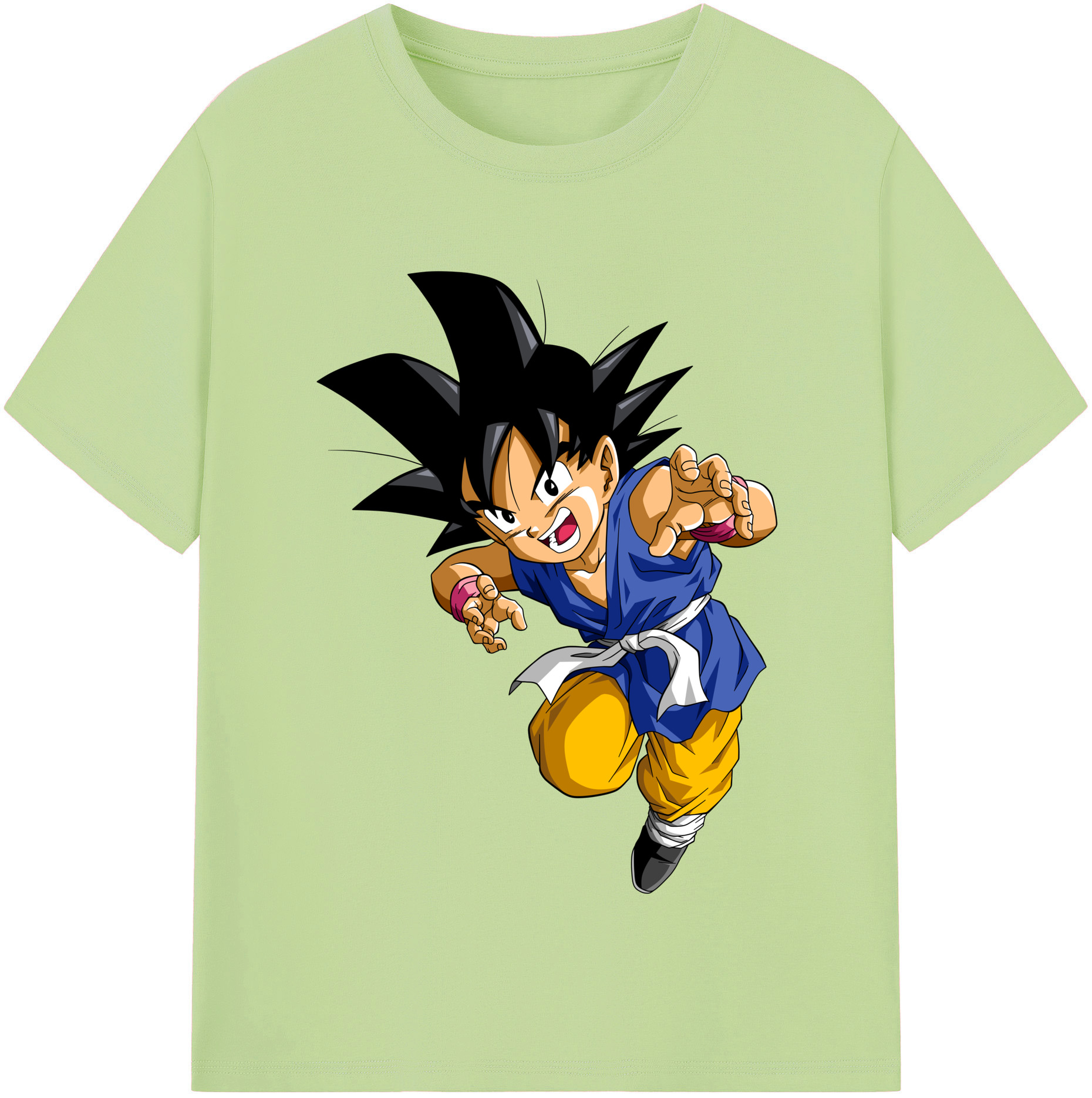 （画像用） ドラゴンボール 孫悟空（そん ごくう）Son Goku カカロット DRAGON BALL Kakarotto 綿100％半袖Tシャツ（フロントプリント）